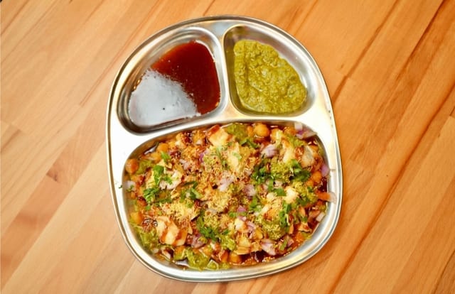 Samosa Chaat.